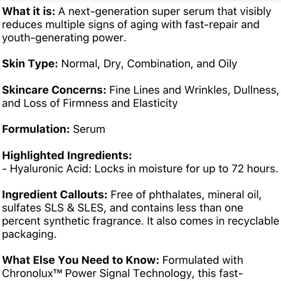 🆕 Estee Lauder Advanced Night Repair Synchronized
Multi-Recovery Complex Serum - Picture 10 of 15